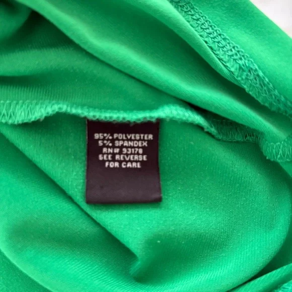 Premise Collared Blouse Green Size Large - Picture 6 of 10